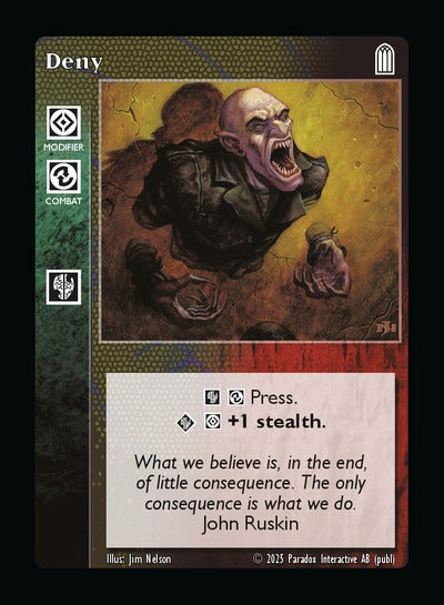 Deny - Action Modifier Combat