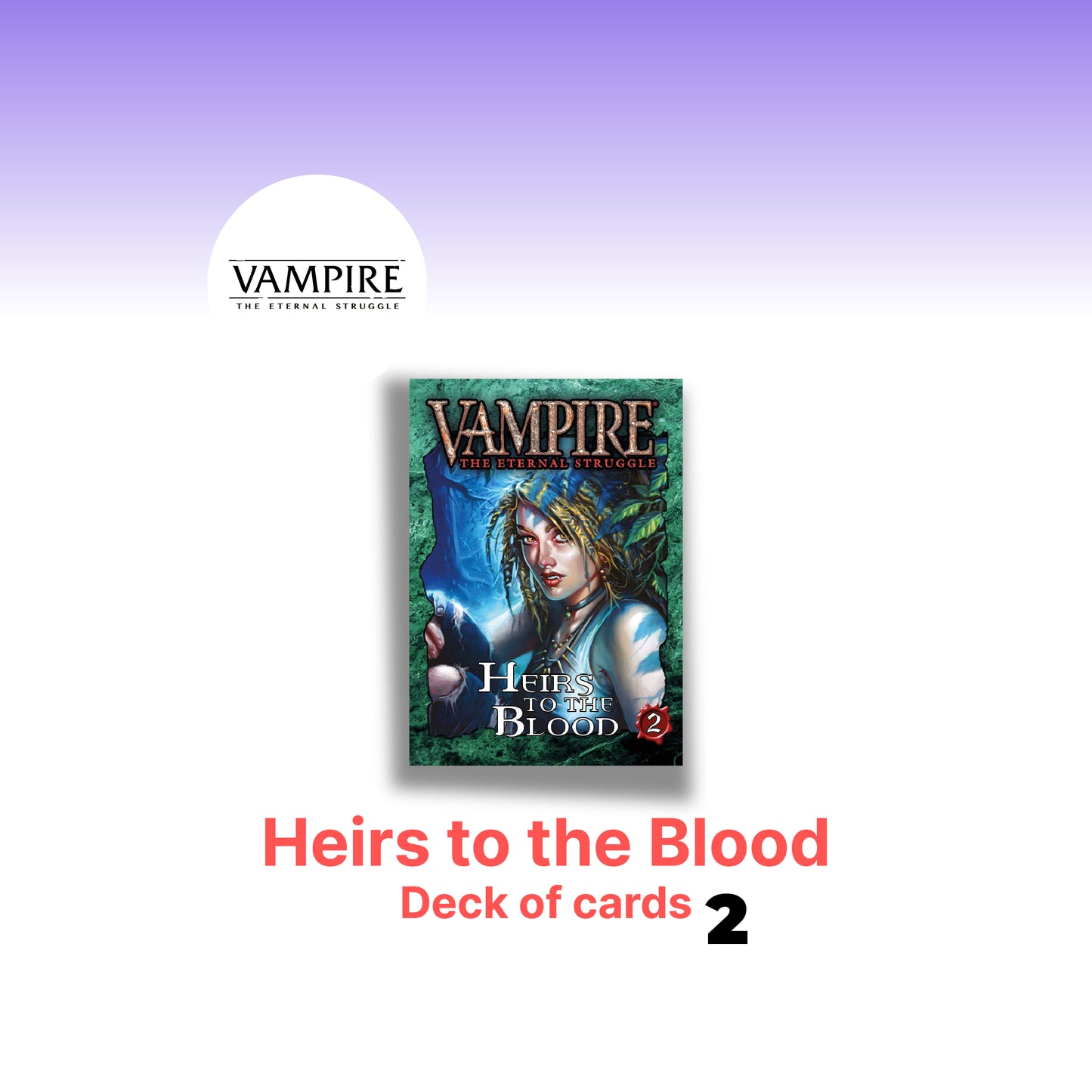Heirs to the Blood decks of cards
