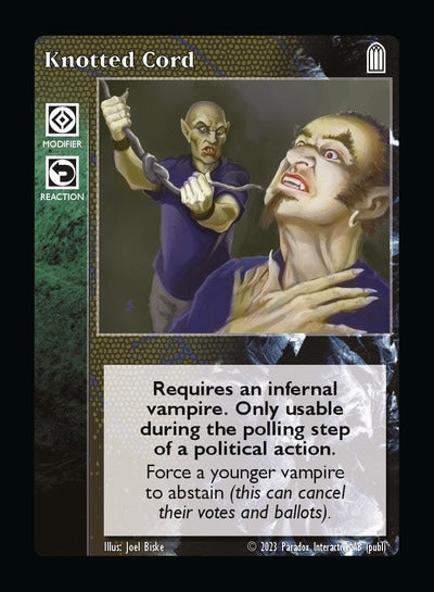 Knotted Cord - Action Modifier_Reaction