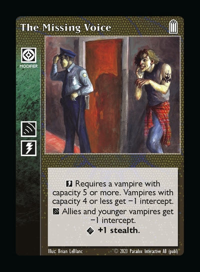 Missing Voice The - Action Modifier