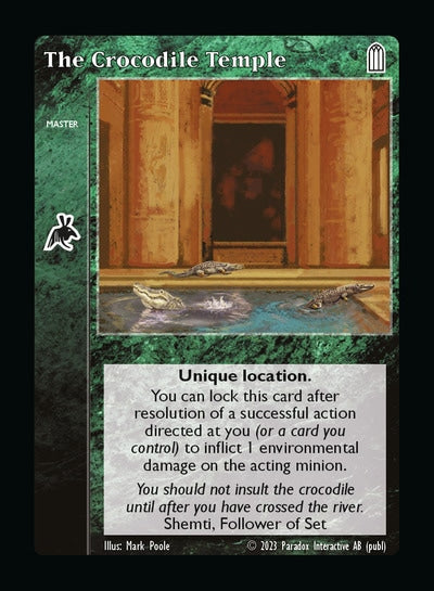 Crocodile Temple The - Master