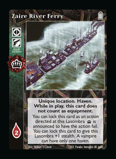 Zaire River Ferry - Equipment