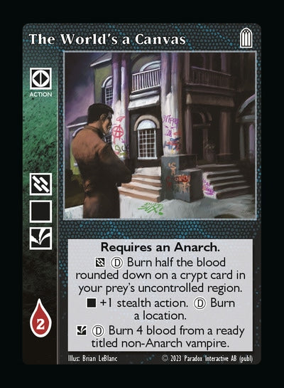 World's a Canvas The - Action