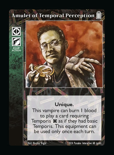Amulet of Temporal Perception - Equipment