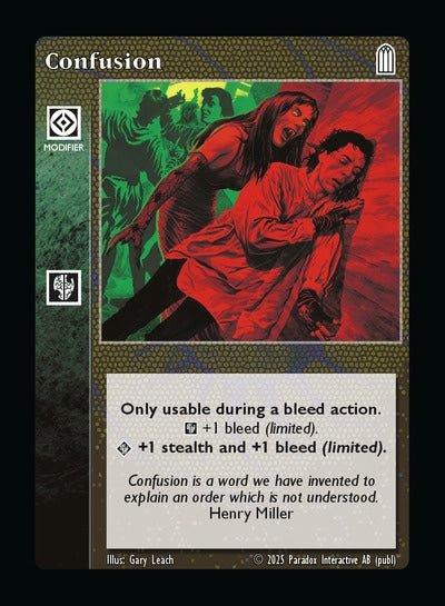 Confusion - Action Modifier