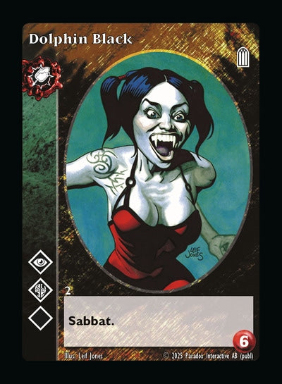 Dolphin Black [2] - Malkavian antitribu