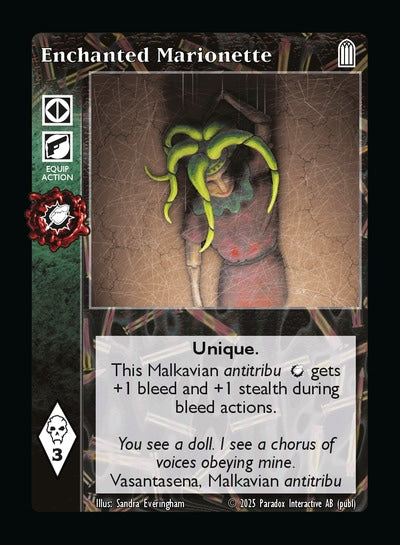 Enchanted Marionette - Equipment
