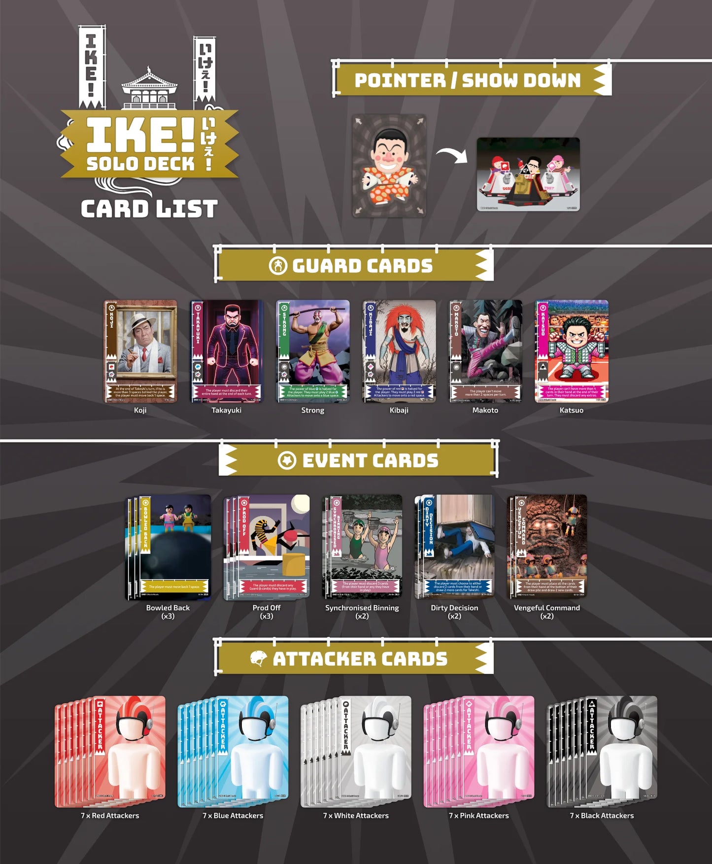 IKE! Solo Deck
