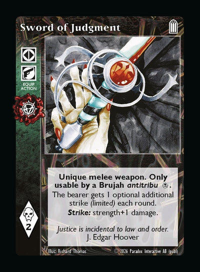 Sword of Judgment - Equipment