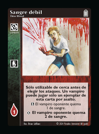 Thin Blood - Combat
