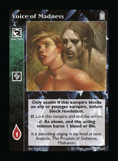 Voice of Madness - Reaction