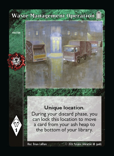 Waste Management Operation - Master