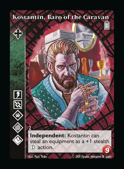 Kostantin Baro of the Caravan [2] - Ravnos