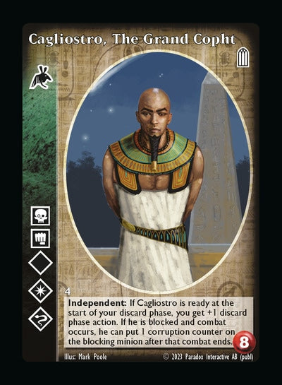 Cagliostro The Grand Copht [4] - Follower of Set
