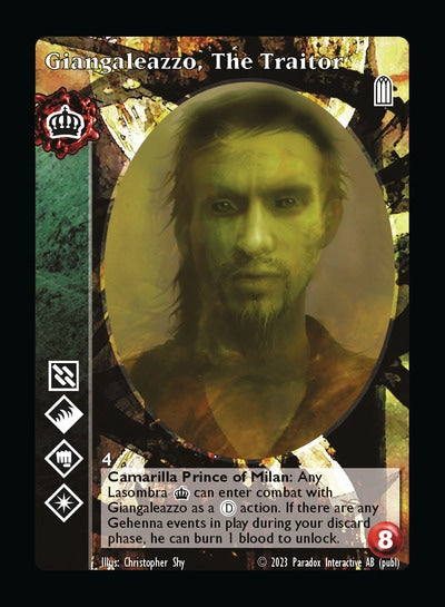 Giangaleazzo The Traitor [4] - Lasombra