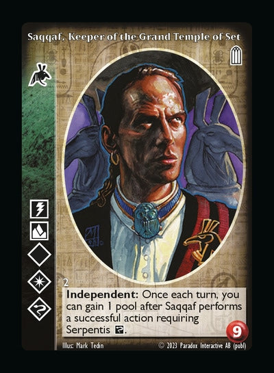 Saqqaf Keeper of the Grand Temple of Set [2] - Follower of Set