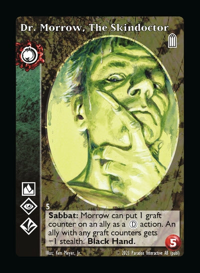 Dr. Morrow The Skindoctor [5] - Tzimisce