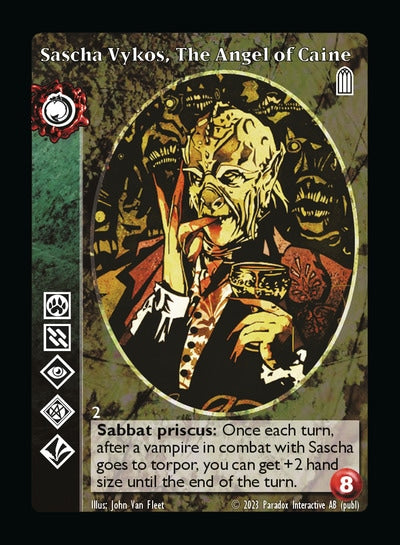 Sascha Vykos, The Angel of Caine [2] - Tzimisce